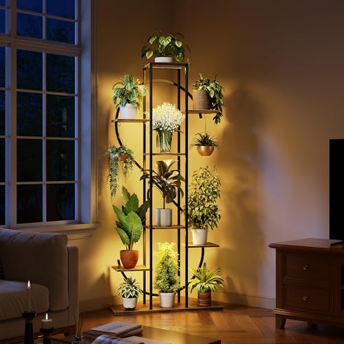 62.2 Plant Stand with Grow Lights