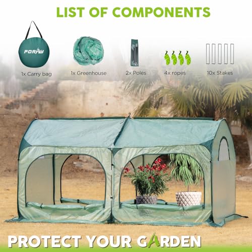 Pop up Greenhouse Tent Cover Tunnel Plant House