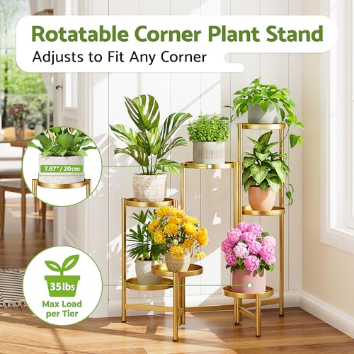 Stand Plants Gold (GoldDisk / 7-tiers)