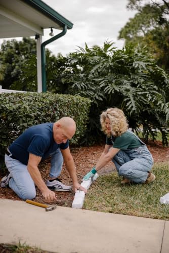 DIY No Dig Polyrock Landscape Edging w