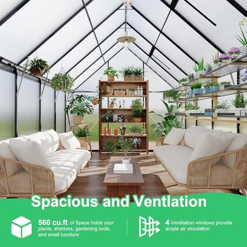 Greenhouse 6x9 FT Aluminum (6x9 FT)