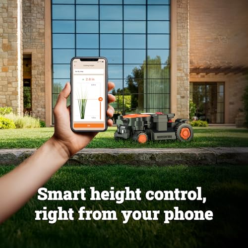 Robot Lawn Mower 4WD for 1 (All-Wheel Drive / Up to 1/4 Acre)