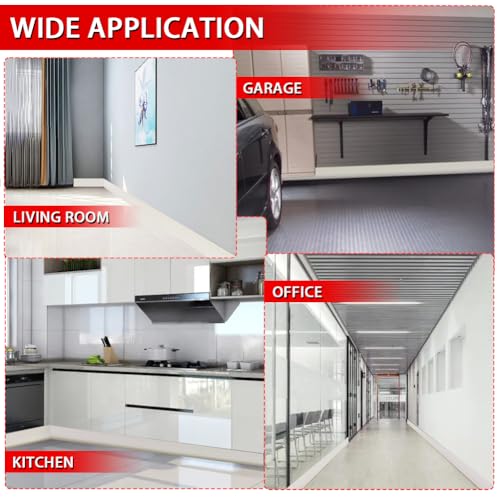 Vinyl Wall Base Rubber Baseboard Molding Trim Self Adhesive 4" Wide