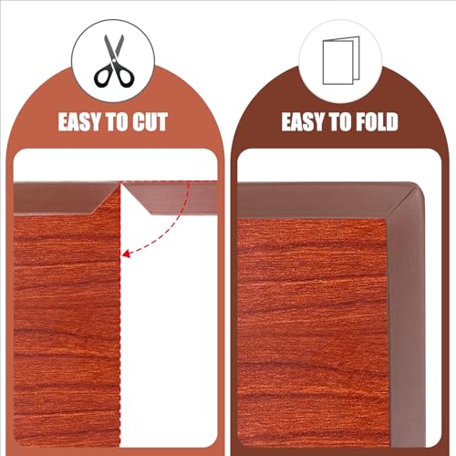 Rubber Edge Trim (Fit 1-7/8" - L20' / Brown)