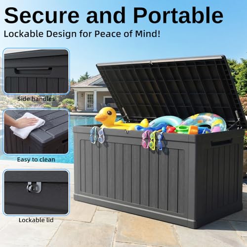 200 Gallon Deck Box (Black / 200 Gallon)