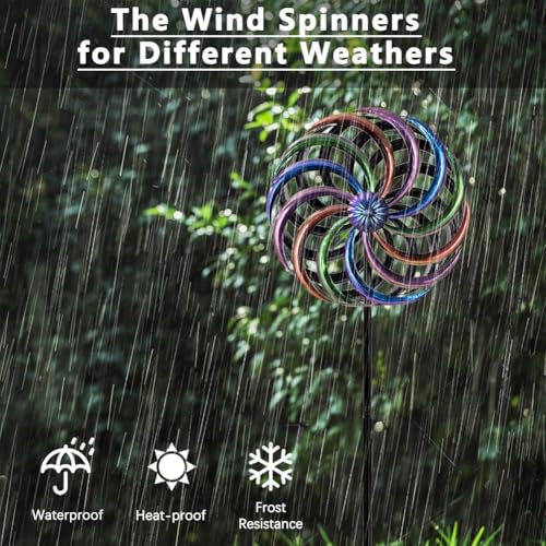 Wind Spinner Outdoor (Purple)