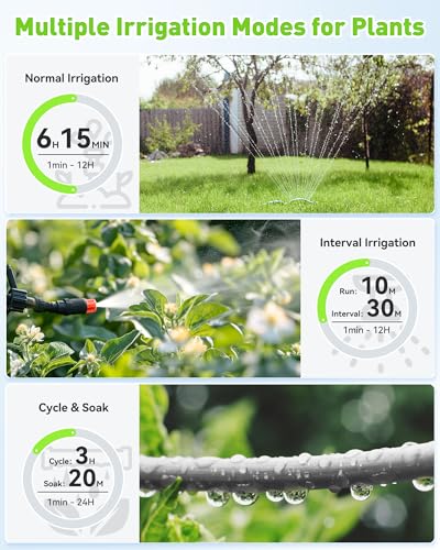 WiFi Water Timer for Garden Hose (Blue)