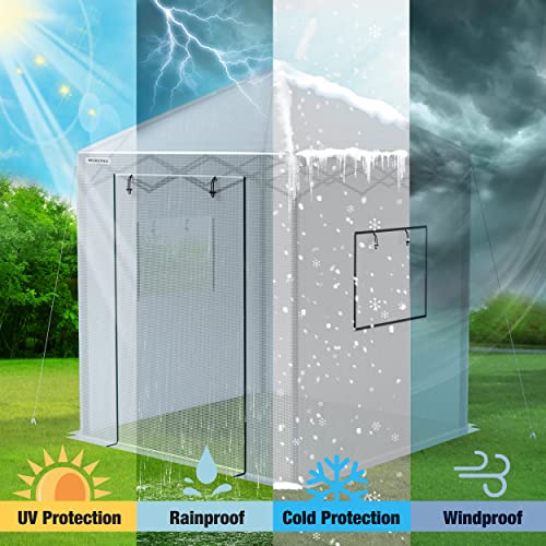 94”x 94”x 99” Pop (94" L x94" W x99" H pop up greenhouse(large))