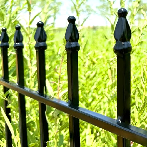 24" H x 24" W Decorative Metal Garden Fence (36 Sq Ft)