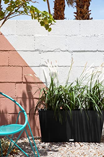 Pure Series Midori Planter (Black / 31 inch)