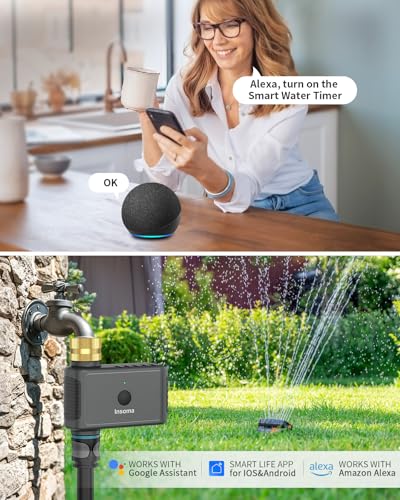 WiFi Water Timer Brass Inlet (1 Zone-WiFi-Brass)