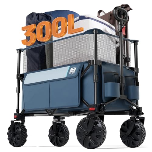 Foldable Wagon 350L Extendable Height (Navy / 350L)