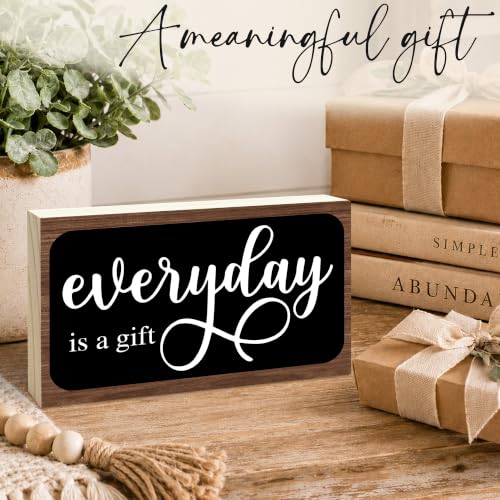 3x5 Inspirational Wooden Block Sign (Gift-4)