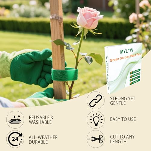 Reusable Plant Ties for Climbing Plants (50 Foot)