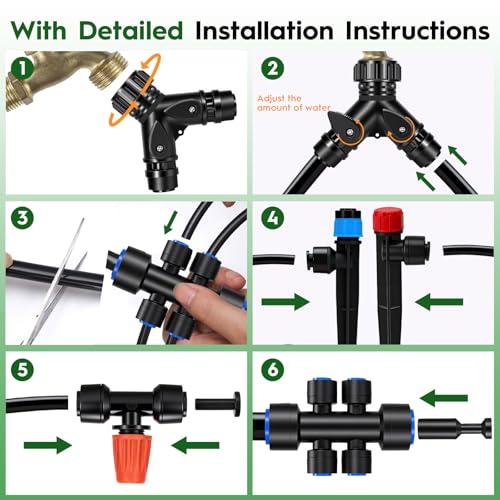 160FT Quick Connect Drip Irrigation System (160 FT)