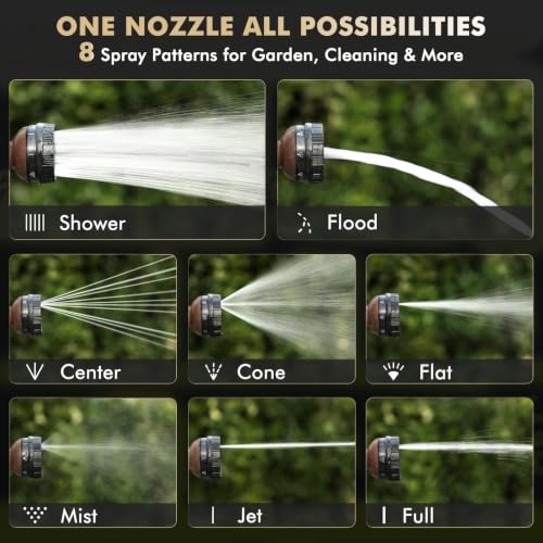 Garden Hose Nozzle Heavy Duty (Brown / Normal)
