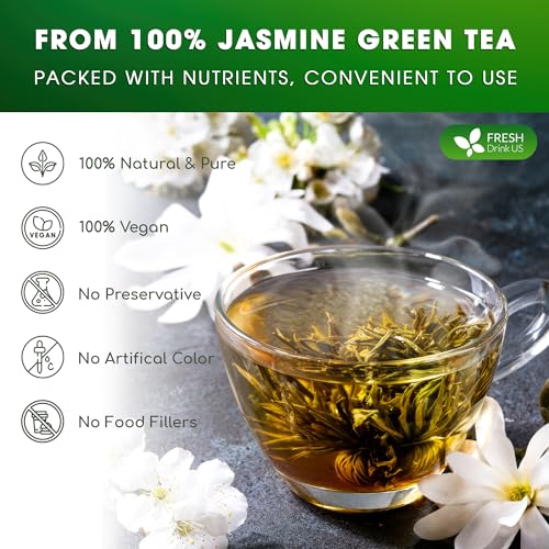 Premium 135 Jasmine Green Tea Bags (135 Tea Bags)
