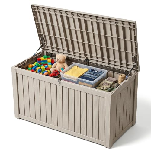 Outdoor Storage Box (Grey / 180 Gallon 3.0)