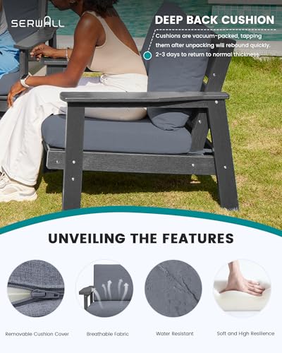 Outdoor Loveseat with Coffee Table