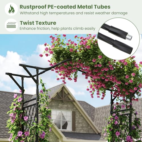 Garden Arch Trellis (67"W x 83"H)