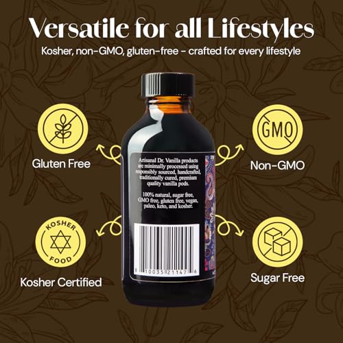 Natural Madagascar Bourbon Vanilla Extract (Natural / 4 Fl Oz (Pack of 1))