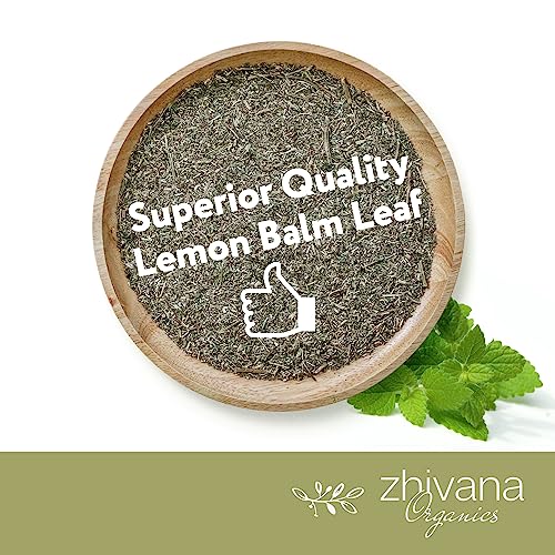 Lemon Balm Tea Organic Loose Leaf 10oz (10 oz)