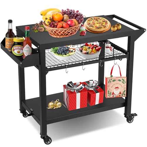 Outdoor Grill Cart