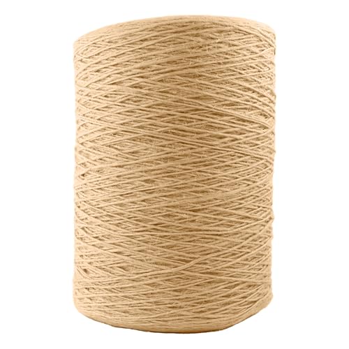 1.5mm x 5000 Feet Natural Jute Rope (Natural Jute / 1.5mm x 5000 Ft)
