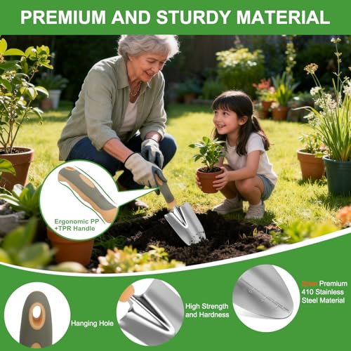 Gardening Tools 9 (9PCS Yellow Green)