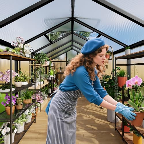 8 x 10 FT Greenhouse (Black / 8x10FT)