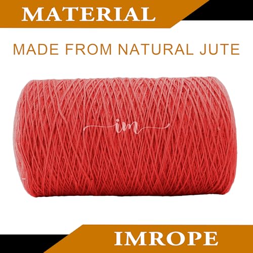 1mm x 2500 Feet Red Jute Rope (Red / 1mm x 2500 Ft)