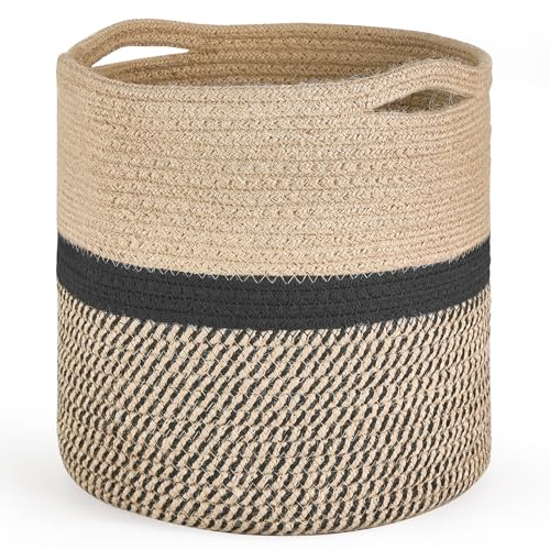 Plant Basket Indoor for 12 inch Pot Woven Jute Planter