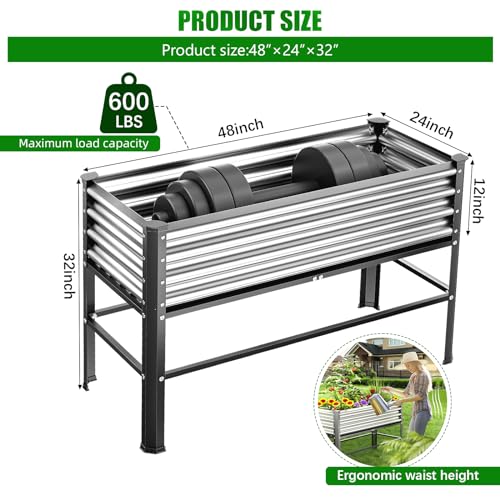 Raised Garden Bed with Legs