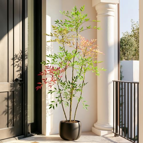 6ft Artificial Nandina Tree (Mixcolor / 6ft)