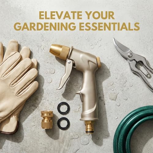 Garden hose nozzle spray (Short nozzle quick connection)