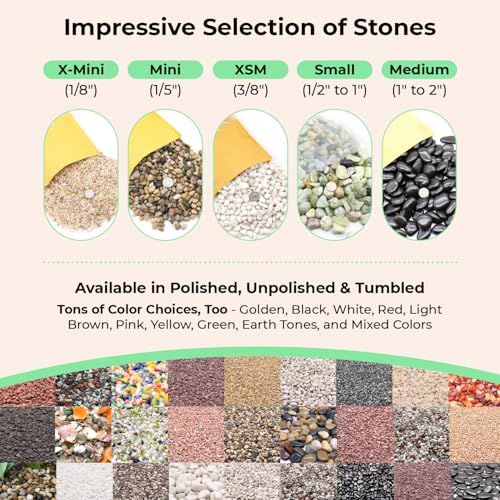 Pink Coarse Sand for Plants (X-Mini (0.125 Inch) / COARSE SAND - PINK CRYSTAL)