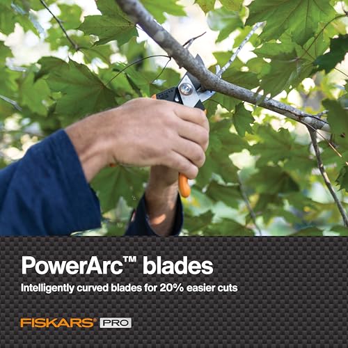 Pro SoftGrip Bypass Pruning Shears (Fiskars Pro)