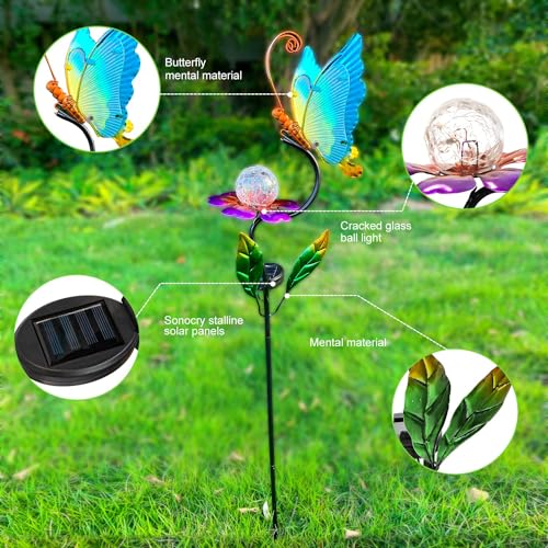Solar Butterfly Garden Lights (Butterfly)