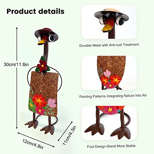 Duck Metal Yard Art (2 Count)