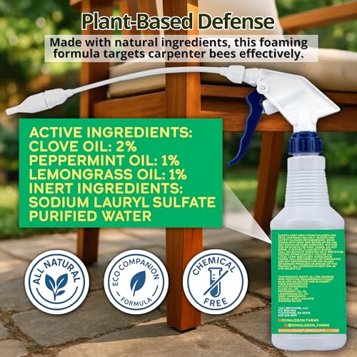 Carpenter Bee Spray for Sheds (16 0z - Carpenter Bee Spray)
