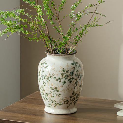 Ceramic Flower Vase for Home Decor