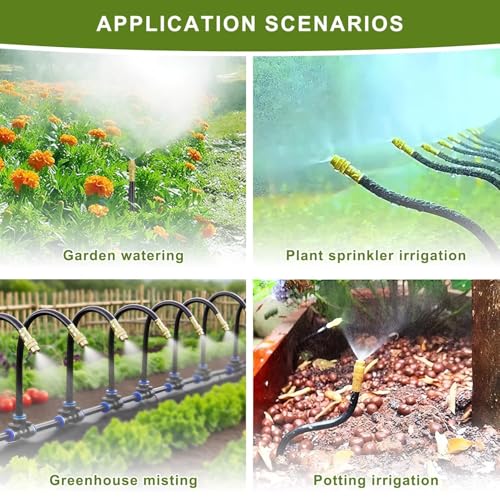 Drip Irrigation System 100FT (100FT without Timer)