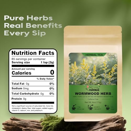 Wormwood Loose Herb (6 Ounce (Pack of 1))