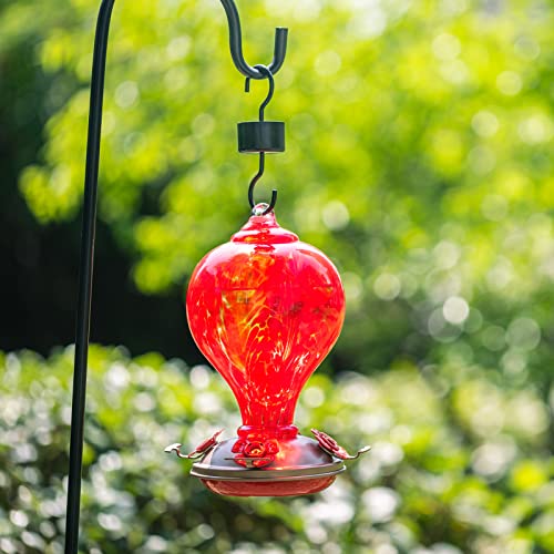 2 Packs Hummingbird Feeders for Outdoors Hanging Ant and Bee Proof