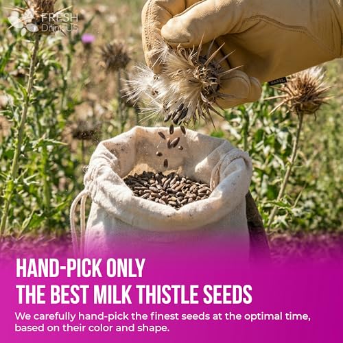 Premium 16oz Milk Thistle Seeds (16oz)