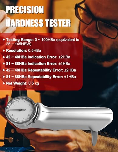 Barcol Hardness Tester Metal Hardness Tester 4 (Indentation Version)