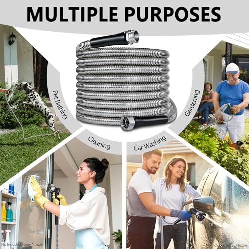 200ft Garden Hsoe (200ft / Silver)
