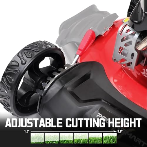 21 Inch Gas Push Lawn Mower with 144cc 4