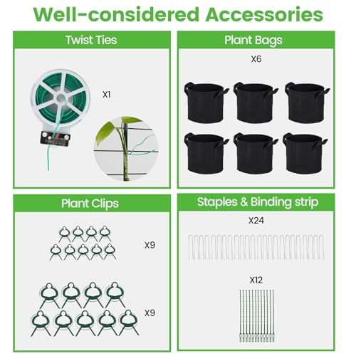 Foldable Cucumber Trellis 48" L x 34" W (48" L x 34" W)