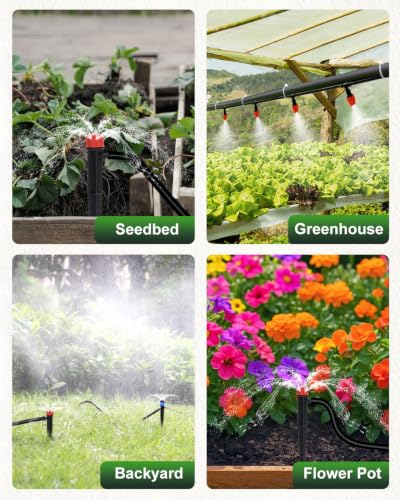 230FT Drip Irrigation System with 5 (230FT)